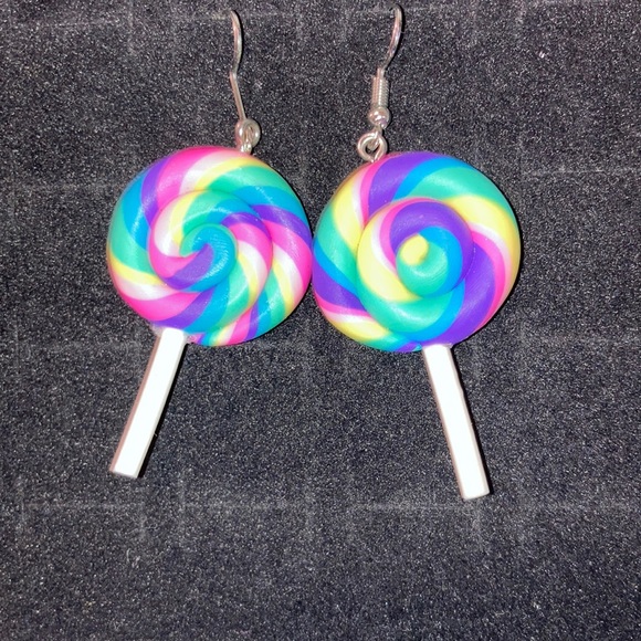 Lollipop earrings - Picture 1 of 1
